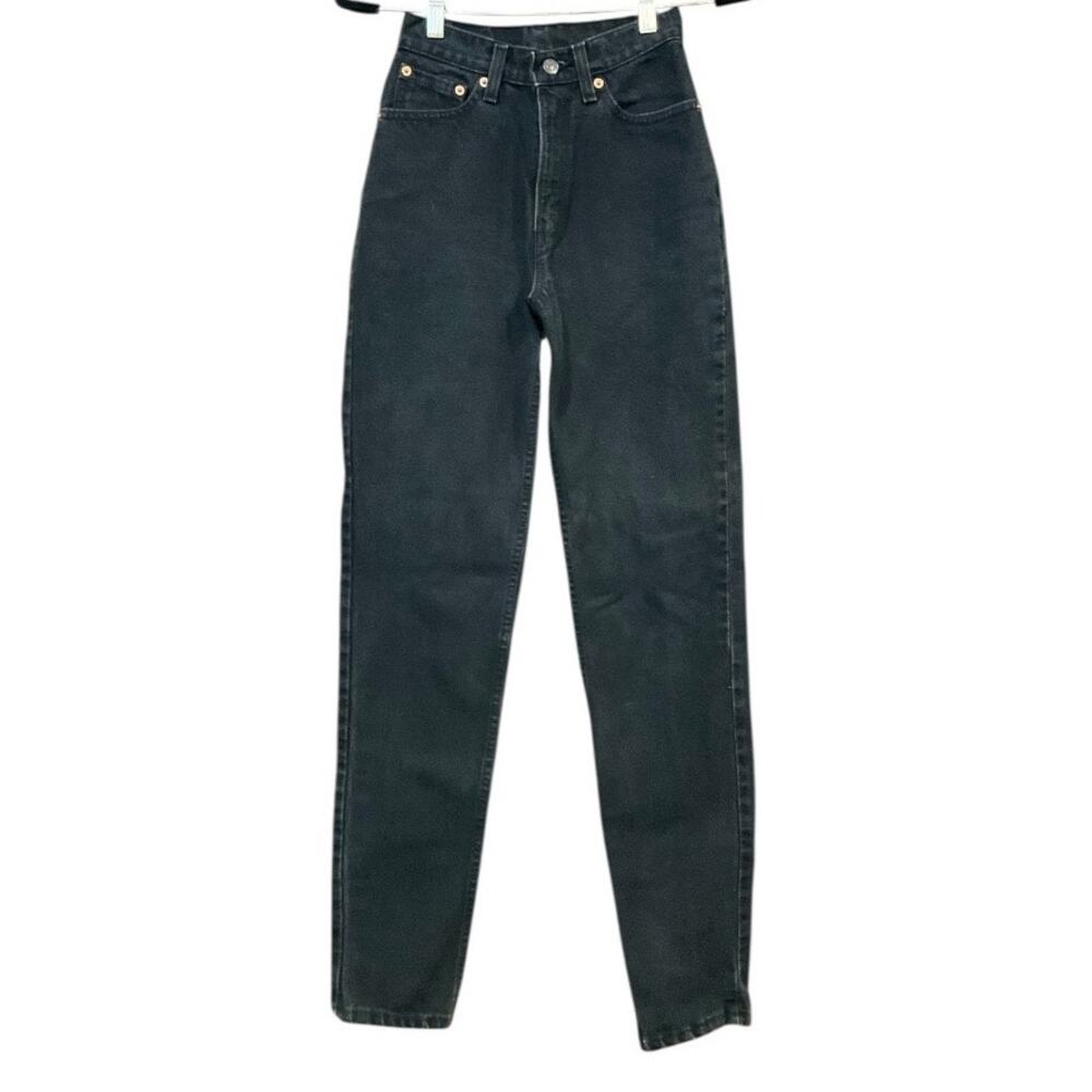 Levi's Women's Straight Leg Jeans - Black Wash